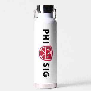 Phi Sigma Kappa-Logo Trinkflasche