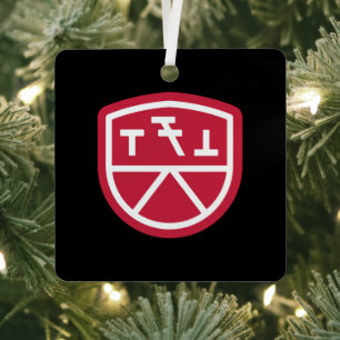 Phi Sigma Kappa Schild Ornament Aus Metall