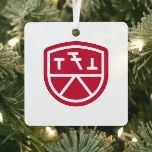 Phi Sigma Kappa Schild Ornament Aus Metall