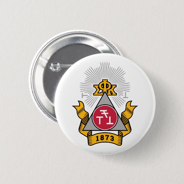 Phi Sigma Kappa Wappen Button (Vorne & Hinten)