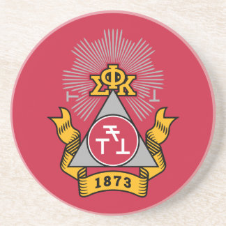 Phi Sigma Kappa-Wappen Getränkeuntersetzer