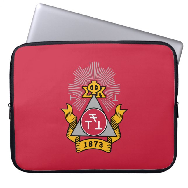 Phi Sigma Kappa Wappen Laptopschutzhülle (Vorderseite)