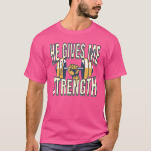 Phil 4 13 er gibt mir Kraft Inspiration Chris T-Shirt