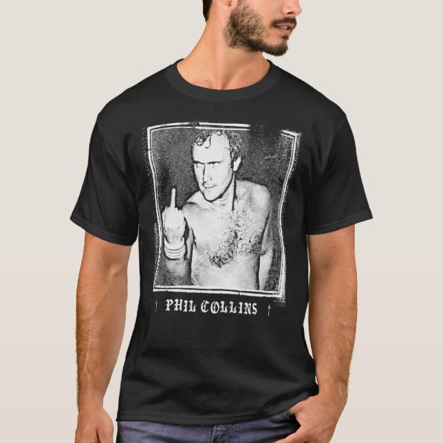 Phil Collins T-ShirtPhil Collins __ Punksthetic Fa T-Shirt (Vorderseite)