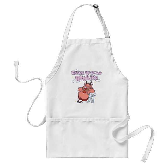 Phil - Giving Up is for Rookies Adult Apron Schürze (Vorne)