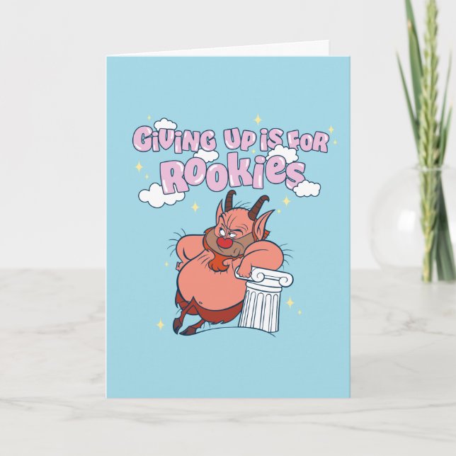 Phil - Giving Up is for Rookies Card Karte (Vorderseite)