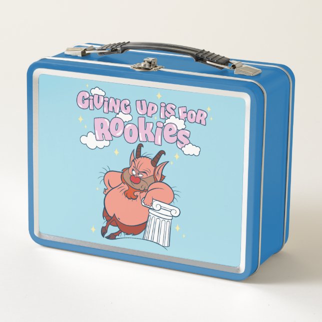 Phil - Giving Up is for Rookies Metal Lunch Box (Vorderseite)