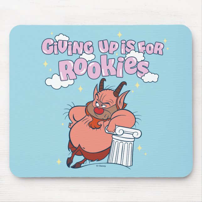 Phil - Giving Up is for Rookies Mouse Pad Mousepad (Vorne)