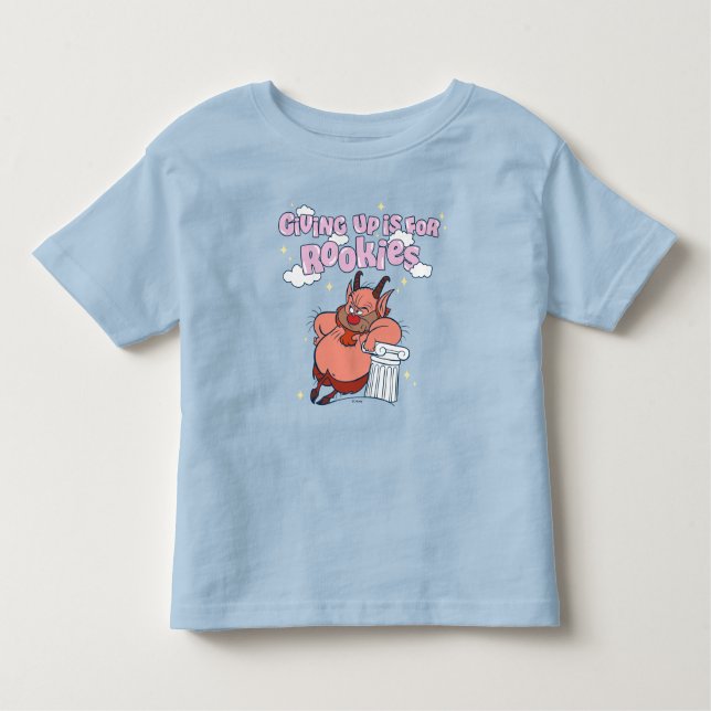 Phil - Giving Up is for Rookies Toddler T-shirt (Vorderseite)
