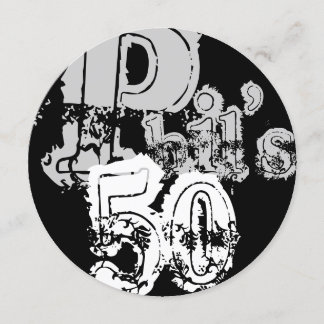 Phil ist 50. (rund) einladung