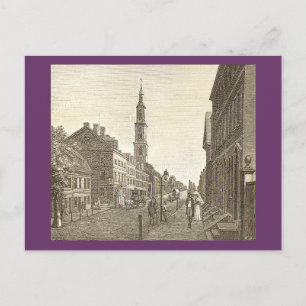 Philadelphia 1800 Postkarte