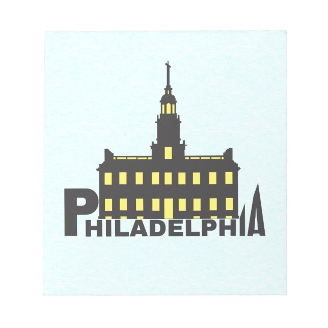 Philadelphia 1 notizblock (Vorderseite)