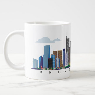 Philadelphia 2023 Panorama Jumbo-Tasse