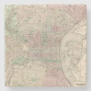 Philadelphia 3 steinuntersetzer