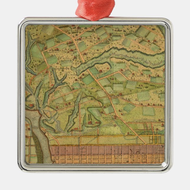 Philadelphia 5 ornament aus metall (Vorne)