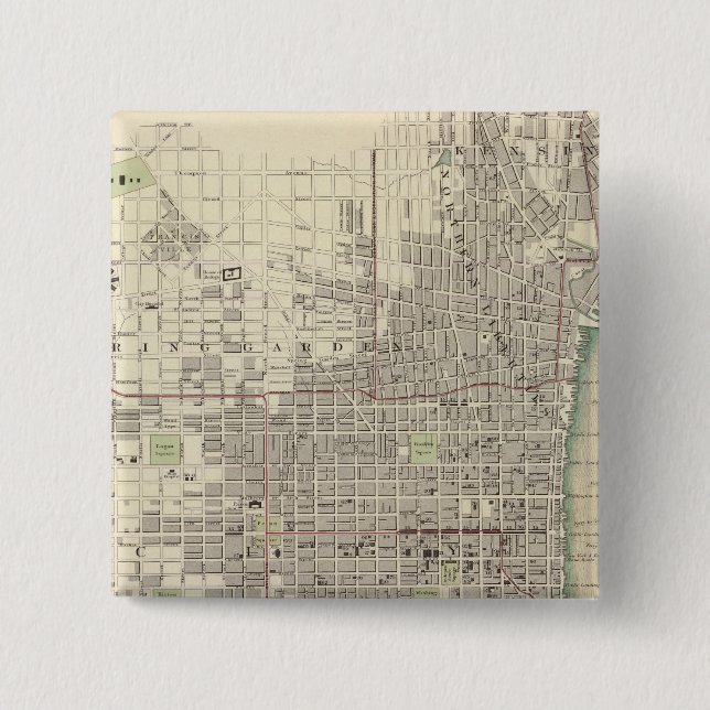 Philadelphia 8 button (Vorderseite)