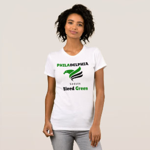 Philadelphia, Adler blute grün T-Shirt