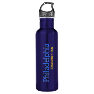Philadelphia Aquaflasche (24 oz) Edelstahlflasche