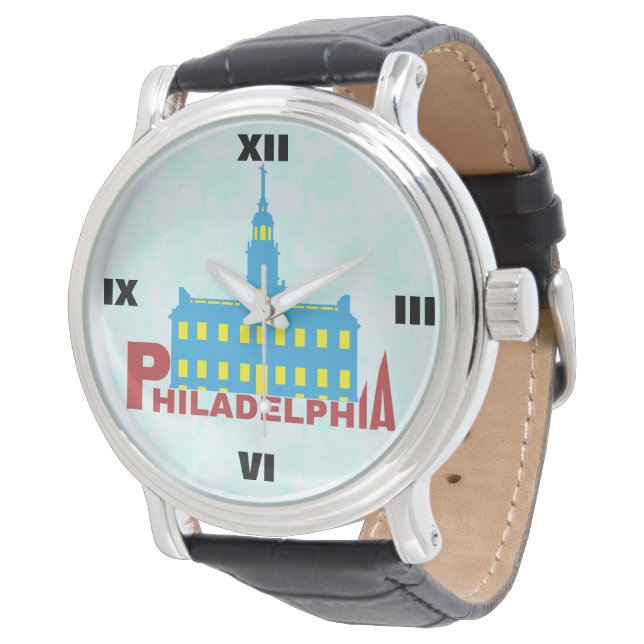 Philadelphia Armbanduhr (Schrägansicht)