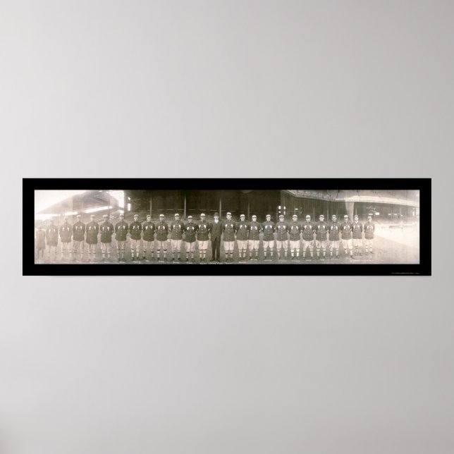 Philadelphia Athletics Foto 1913 Poster (Vorne)