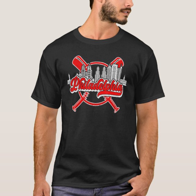 Philadelphia Baseball T-Shirt (Vorderseite)