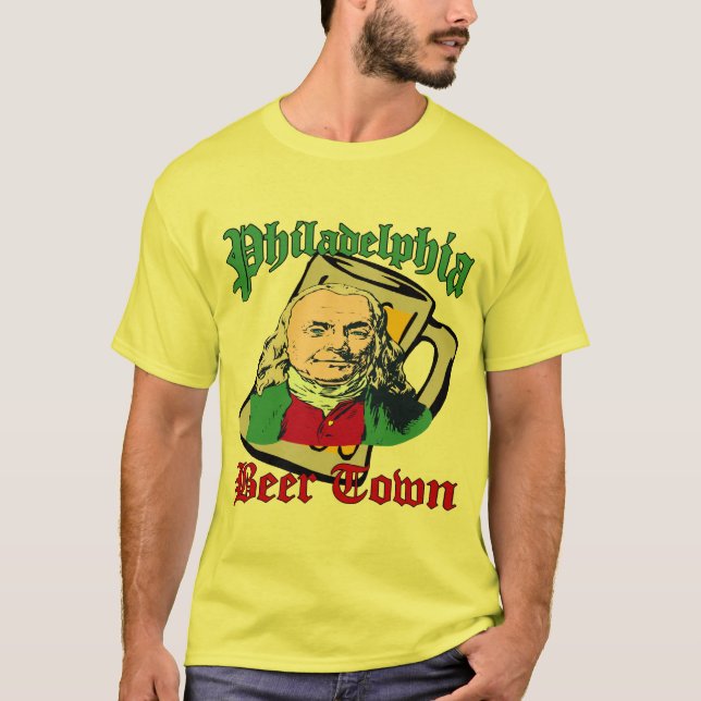 Philadelphia Beer Town T-Shirt (Vorderseite)