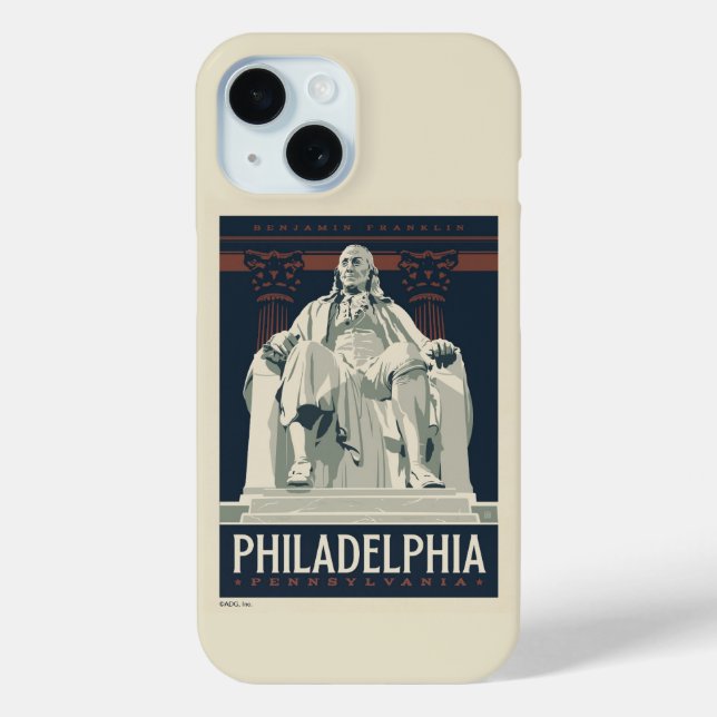 Philadelphia | Benjamin-Franklin-Institut Case-Mate iPhone Hülle (Rückseite)