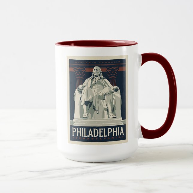 Philadelphia | Benjamin-Franklin-Institut Tasse (Rechts)