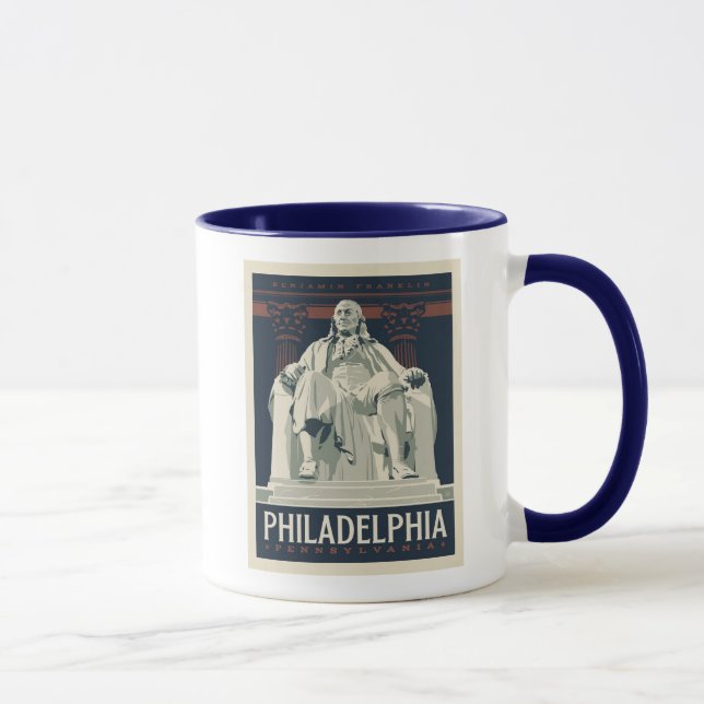 Philadelphia | Benjamin-Franklin-Institut Tasse (Rechts)
