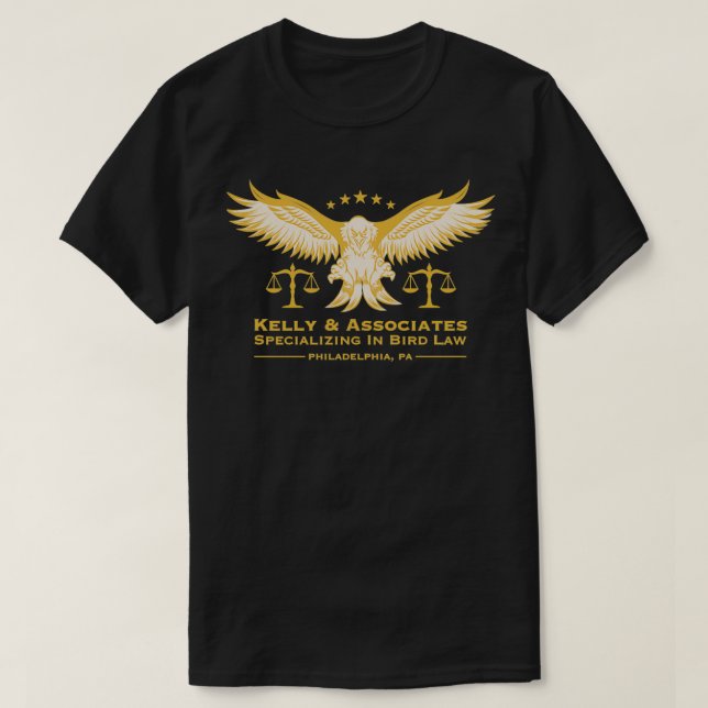 Philadelphia Bird LawTShirt T-Shirt (Design vorne)