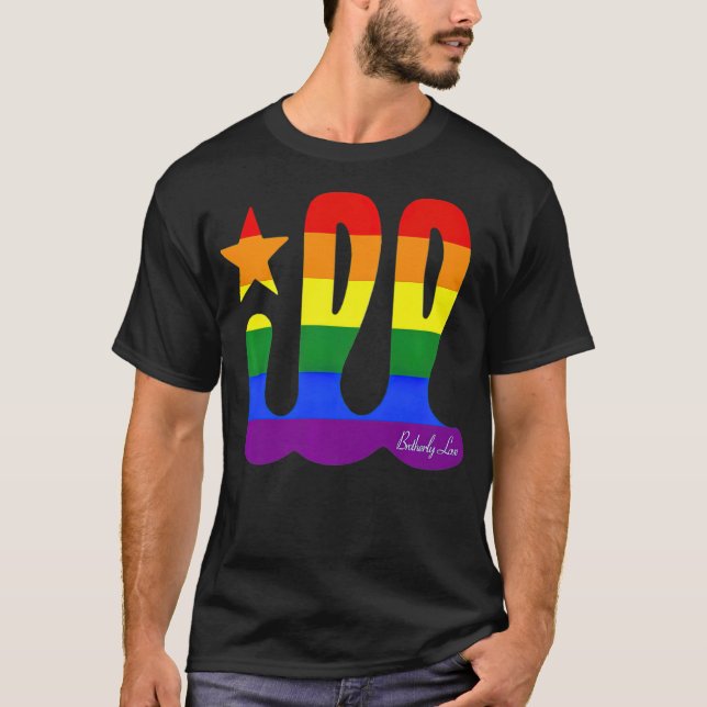 Philadelphia Brotherly Love ILL LGBT Gay Philly -s T-Shirt (Vorderseite)