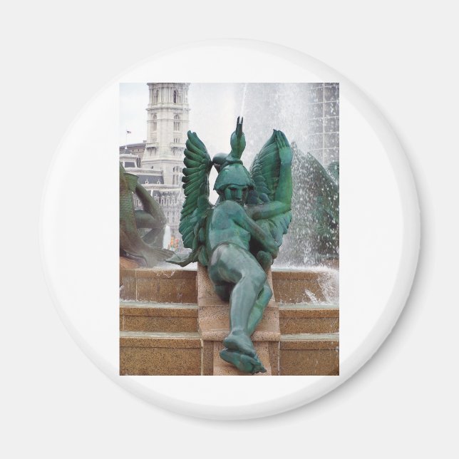 Philadelphia-Brunnen Magnet (Vorne)