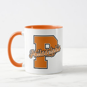 Philadelphia-Buchstabe Tasse
