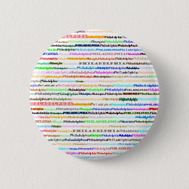 Philadelphia Button (Vorderseite)