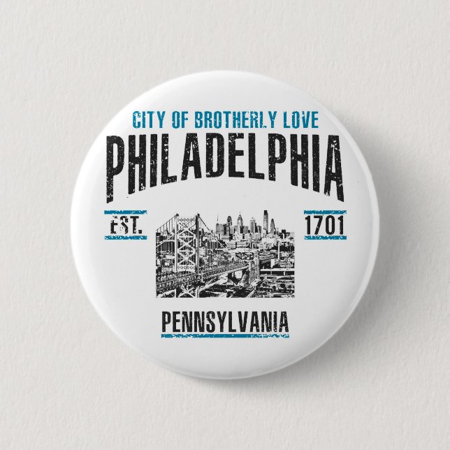 Philadelphia Button (Vorderseite)