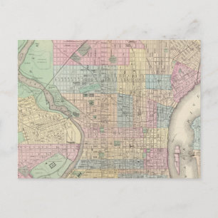 Philadelphia, Camden Postkarte