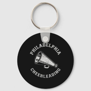 Philadelphia Cheer Distressed Retro 90er Jahre Che Schlüsselanhänger