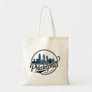 Philadelphia City Pennsylvania USA Skyline Tragetasche