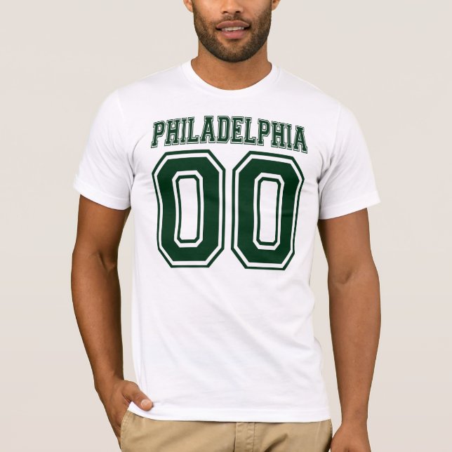 Philadelphia-Doppeltes null T-Shirt (Vorderseite)