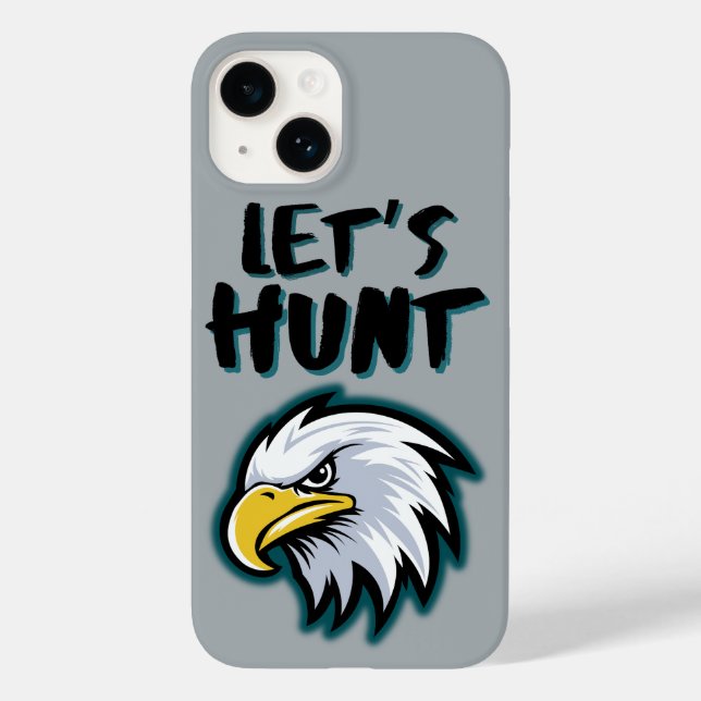 Philadelphia Eagles LET'S HUNT iPhone Case (Rückseite)