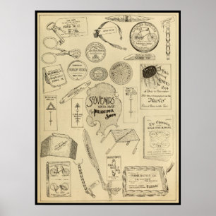 Philadelphia-Fahrrad-Show-Anzeigen-Kunst-Plakat Poster