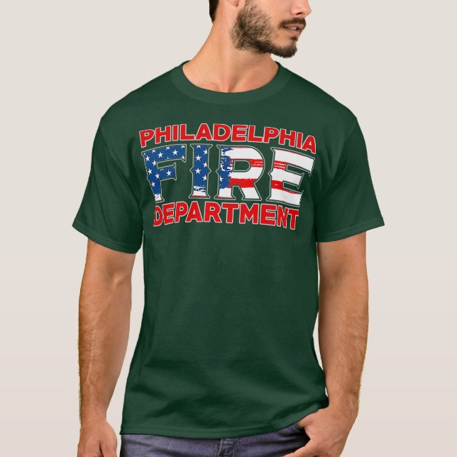 Philadelphia Fire Rescue Department Pennsylvania T-Shirt (Vorderseite)