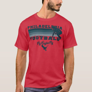 Philadelphia Fly Eagles Fly Distressed Style T-Shirt
