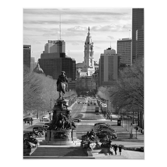Philadelphia FOTO PRINT B&B (Vorne)