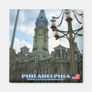 Philadelphia-Fotografiemagnetentwurf Magnet