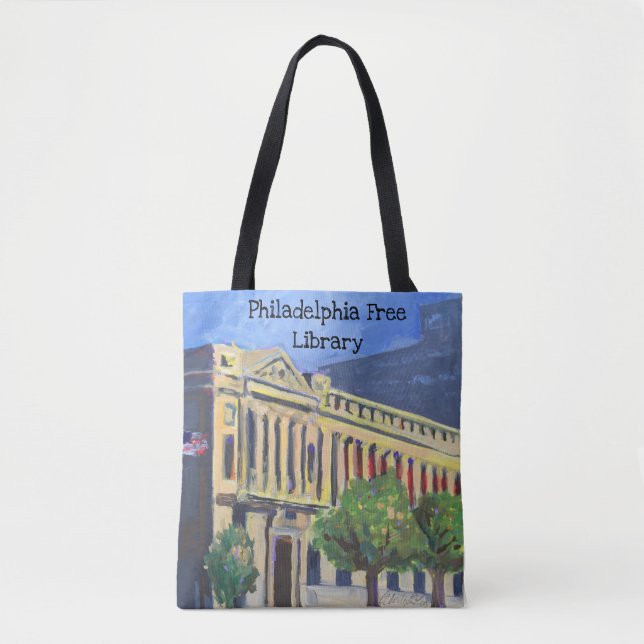 Philadelphia Free Library Großbildtasche (Vorderseite)