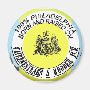Philadelphia geboren und angehoben magnet