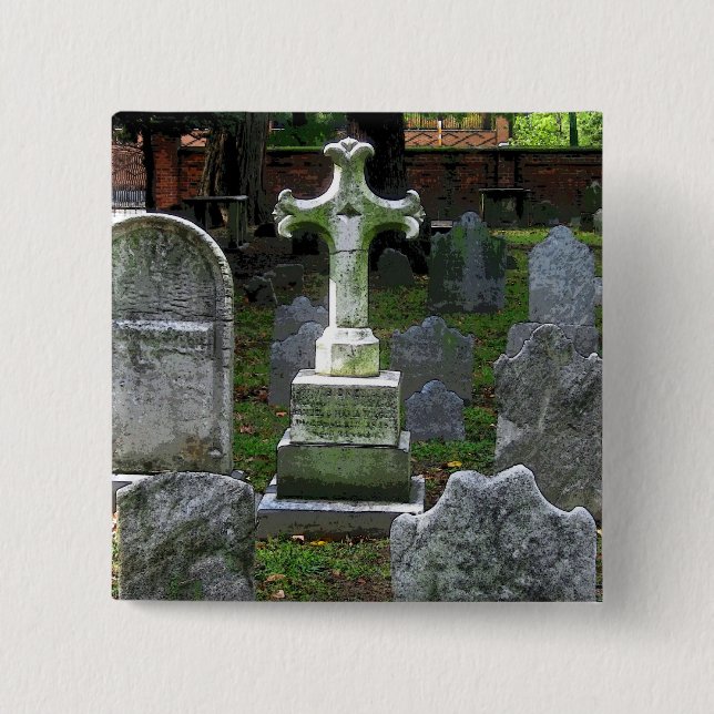 Philadelphia Graveyard CB Button (Vorderseite)