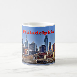 Philadelphia "HDR" Skyline-Tasse Kaffeetasse
