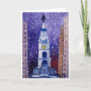 Philadelphia Holiday Card Feiertagskarte